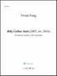 Billy Collins Suite Clarinet, Cello, Piano, Narrator cover